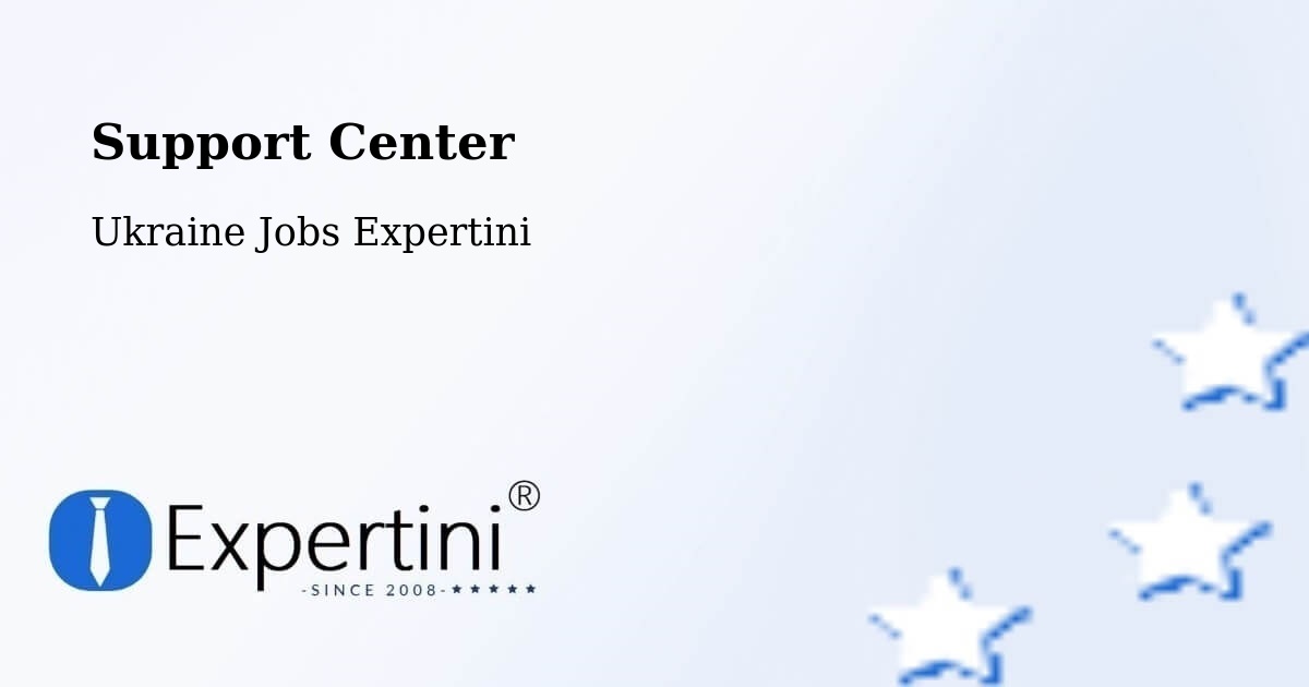 Support Services – Kharkiv - Ukraine Jobs Expertini